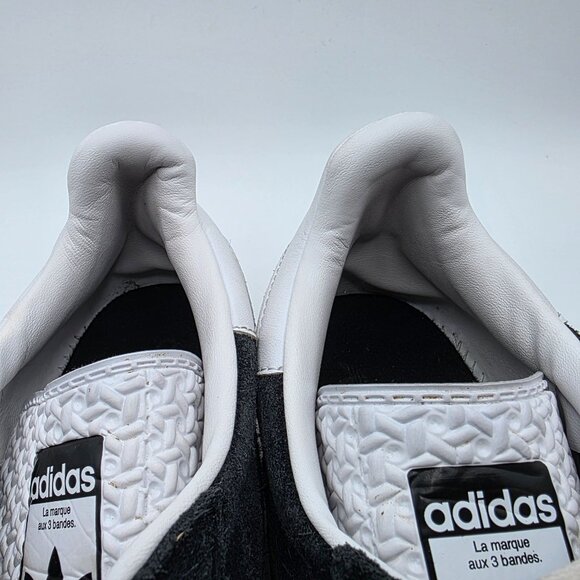 Adidas Gazelle Bold Womens Size 9.5 Black White Platform Sneakers Shoes HQ6912 - Picture 9 of 13